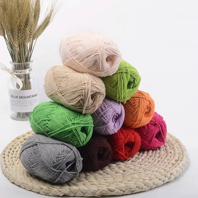 High Quality Yarn Dyed Acrylic Yarn for Crochet Sweater Hat Blanket