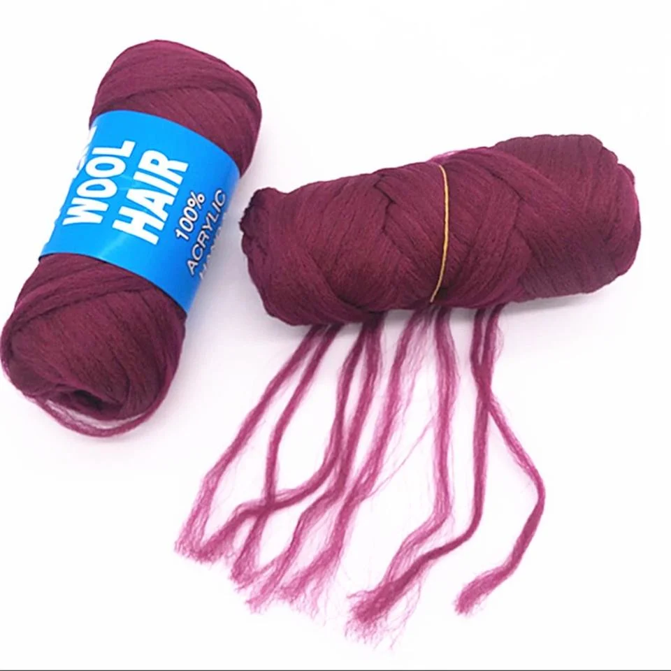 Factory Direct Sales Environmental Friendly PP Bcf Yarn for Wool Hair Yarn or Carpet Yarn